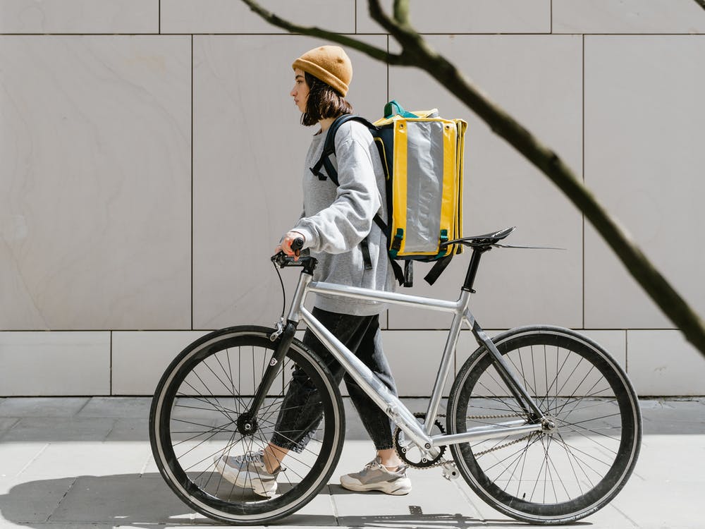 electric bike driving