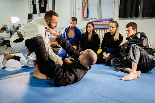 BJJ training