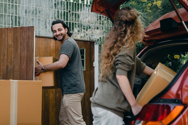 moving vehicle