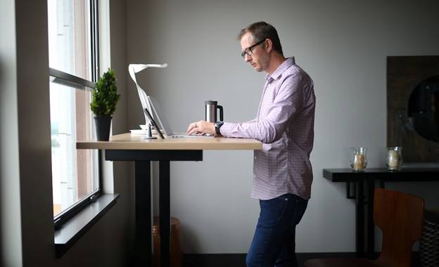 Wooden Standing Desk