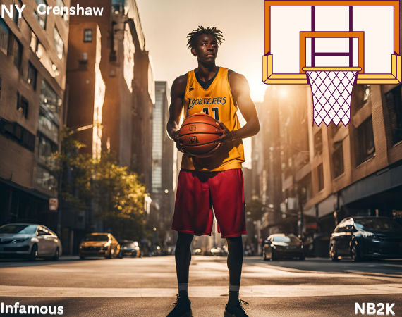 Infamous NY Crenshaw Jersey in NBA 2K