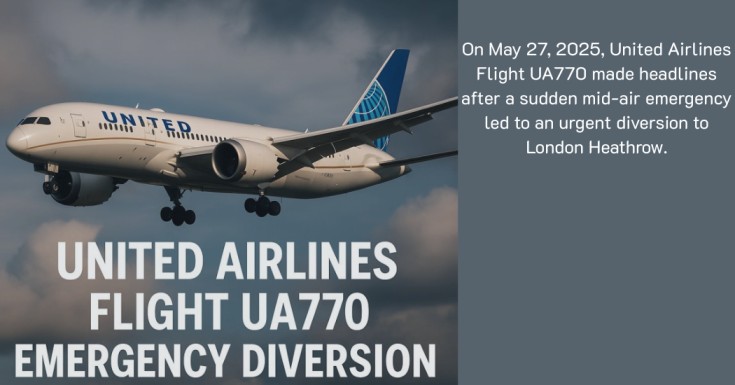 United Airlines Flight UA770 emergency diversion