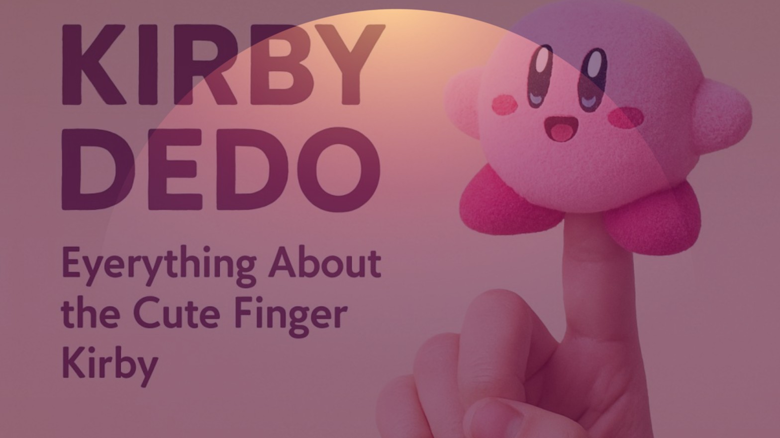 kirby dedo