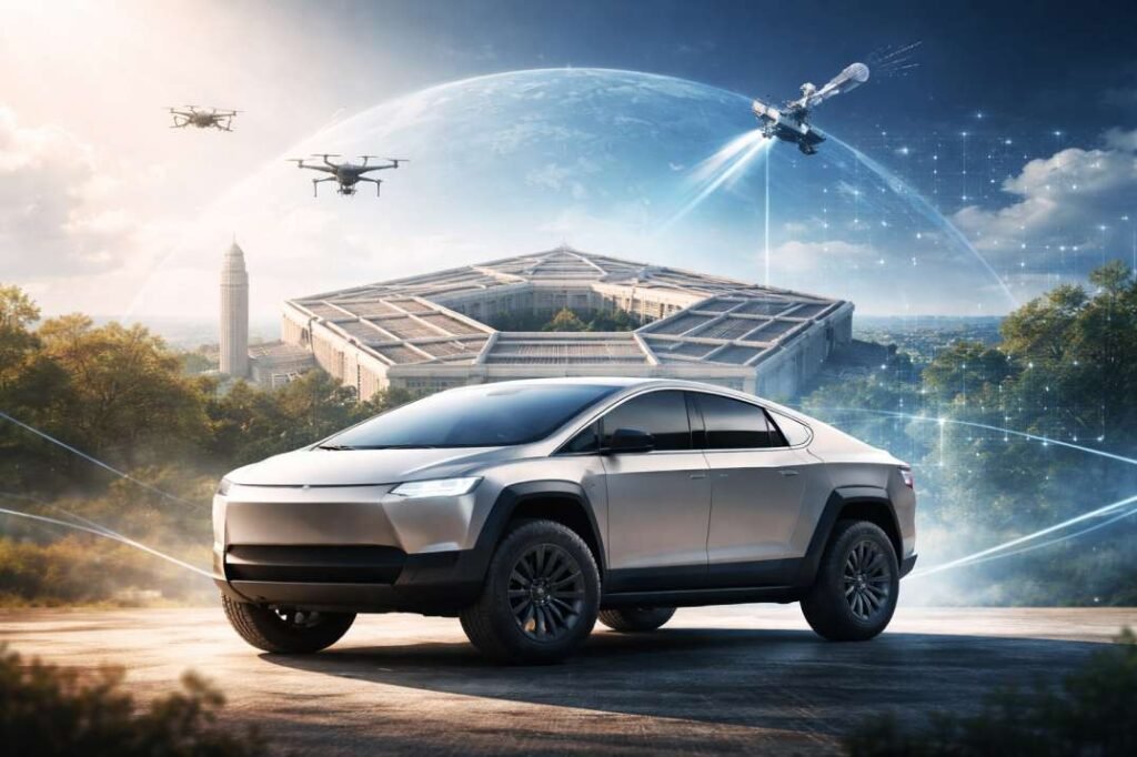 Pentagon Big Tech Tesla Cybertruck: Future of Smart Mobility