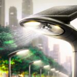 self cleaning street lamp research dust resistant lamp project exist